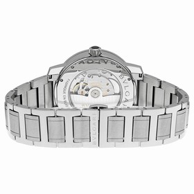 Bvlgari-Bvlgari Automatic Black Dial Stainless Steel Men's Watch 101868