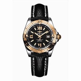 Breitling Cockpit Lady Gold Bezel / Black / Teju (C7135612.B904)