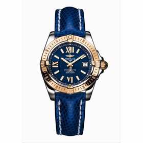 Breitling Cockpit Lady Gold Bezel / Blue / Teju (C7135612.C754)