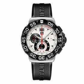 TAG Heuer Formula 1 Quartz Chronograph Grand Date White / Rubber (CAH1011.FT6026)