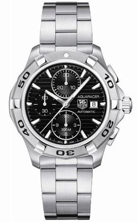TAG Heuer Aquaracer Calibre 16 Chronograph Black Bracelet (CAP2110.BA0833)