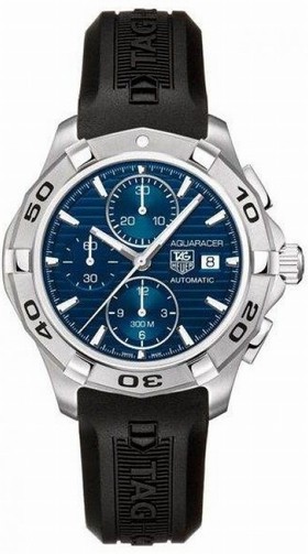 TAG Heuer Aquaracer Calibre 16 Chronograph Blue Rubber (CAP2112.FT6028)