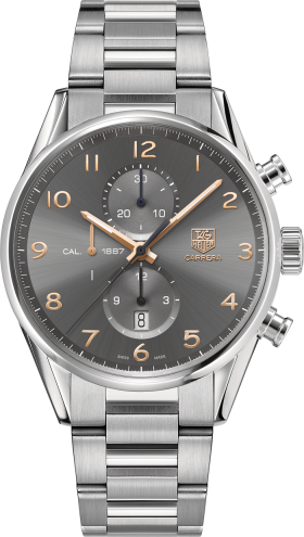 TAG Heuer Carrera Calibre 1887 43 Grey Bracelet (CAR2013.BA0799)
