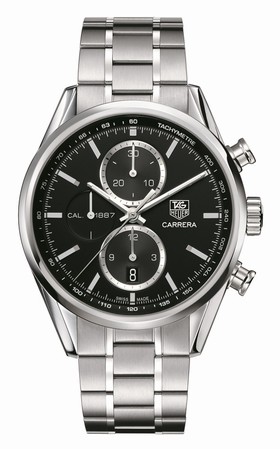 TAG Heuer Carrera Calibre 1887 41 Black / Bracelet (CAR2110.BA0720)