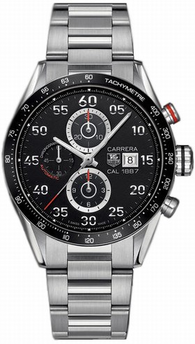 TAG Heuer Carrera Calibre 1887 43 Tachymeter Bracelet (CAR2A10.BA0799)