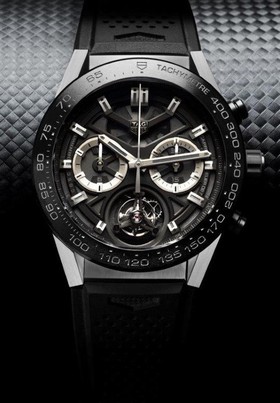 TAG Heuer Carrera Chronograph Tourbillon Heuer-02T (CAR5A8Y.FC6377)