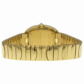 Cartier Baignoire Silver Dial 18kt Yellow Gold Ladies Watch WB520019