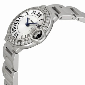 Cartier Ballon Bleu 18kt White Gold Ladies Watch WE9003Z3