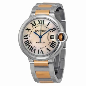 Cartier Ballon Bleu de Cartier Gold and Steel Medium Watch W6920033