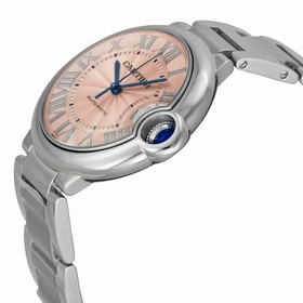 Cartier Ballon Bleu De Cartier Pink Dial Stainless Steel Watch W6920041