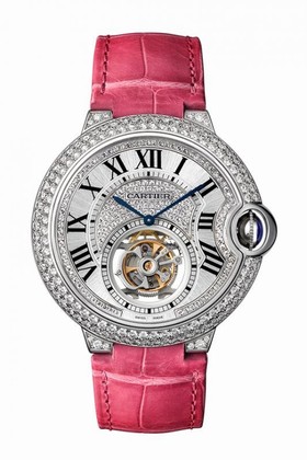 Cartier Ballon Bleu Guilloché Dial Ladies Watch HPI00716