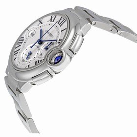 Cartier Ballon Bleu Silver Dial Chronograph Men's Watch W6920002