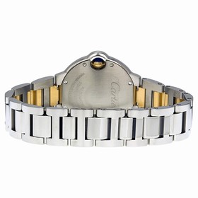 Cartier Ballon Bleu Silver Dial Steel and Yellow Gold Ladies Watch W6920099