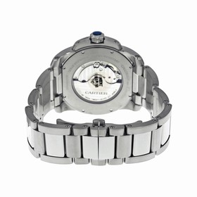Cartier Calibre de Cartier Silver Dial Stainless Steel Automatic Men's Watch W7100015