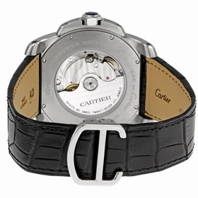 Cartier Calibre de Cartier Steel Automatic Men's Watch W7100041