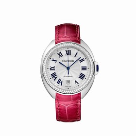 Cartier Clé Flinqué Dial 40 mm Ladies Watch WJCL0011