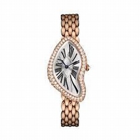 Cartier Crash Silver Dial Ladies Watch WL420047