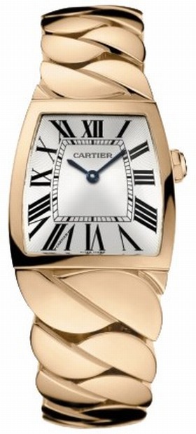 Cartier La Dona Silver Dial 18kt Rose Gold Ladies Watch W640040I