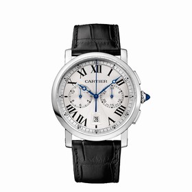 Cartier Rotonde Cartier Silver Dial Chronograph Automatic Men's Watch WSRO0002