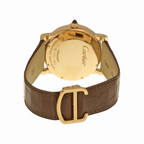 Cartier Rotonde de Cartier Silver Dial 18kt Rose Gold Men's Watch W1556252