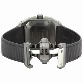 Cartier Santos 100 Carbon Titanium and Steel Extra Large Watch W2020005 