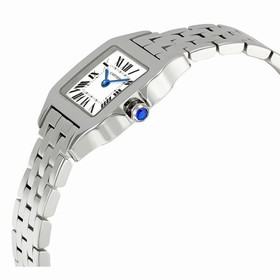 Cartier Santos Demoiselle Steel Ladies Watch W25064Z5