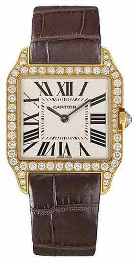 Cartier Santos-Dumont Ladies Watch WH100451