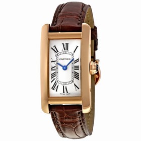 Cartier Tank Americaine 18kt Rose Gold Ladies Watch W2607456