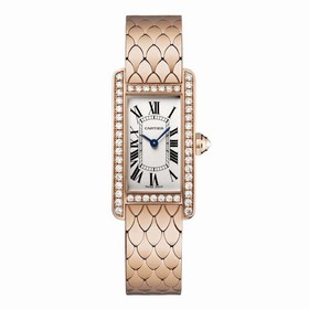 Cartier Tank Americaine Small Silver Dial Ladies Watch WB710008