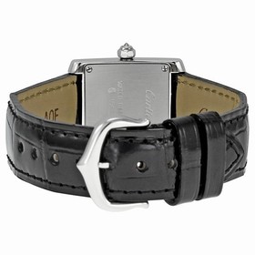 Cartier Tank Francaise 18kt White Gold Diamond Ladies Watch WE100231