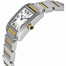 Cartier Tank Francaise 18kt Yellow Gold and Steel Ladies Watch W51012Q4