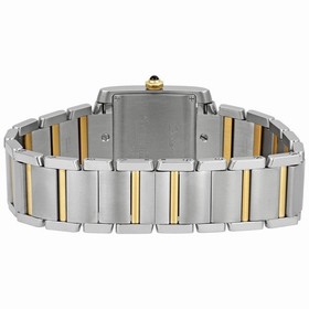 Cartier Tank Francaise 18kt Yellow Gold and Steel Ladies Watch W51012Q4