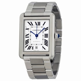 Cartier Tank Solo XL Automatic Stainless Steel Men's Watch W5200028