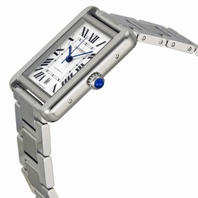 Cartier Tank Solo XL Automatic Stainless Steel Men's Watch W5200028