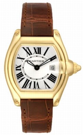 Cartier Roadster 18kt Yellow Gold Ladies Watch W62018Y5