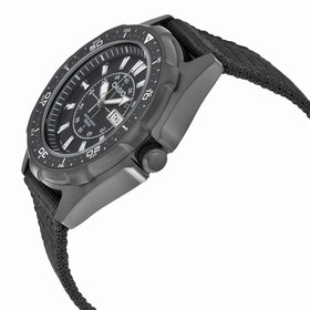 Casio Classic Analog Black Dial Black Nylon Men's Watch AMW-110-1AVCR