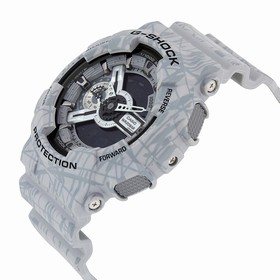 Casio G-Shock Quartz Water Resistant Gray Men's Watch GA110SL-8A