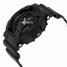 Casio G-Shock Black Dial Black Resin Men's Watch GA100MB-1A 