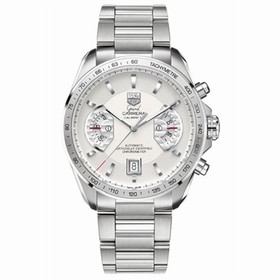 TAG Heuer Grand Carrera Calibre 17 RS Chronograph Silver / Bracelet (CAV511B.BA0902)