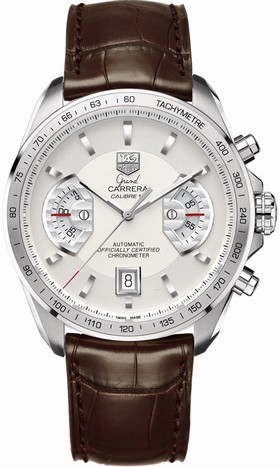 TAG Heuer Grand Carrera Calibre 17 RS Chronograph Silver (CAV511B.FC6231)