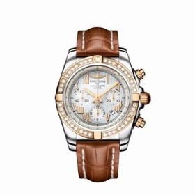 Breitling Chronomat 44 Two Tone / Diamond / MOP / Roman (CB011012.A693)