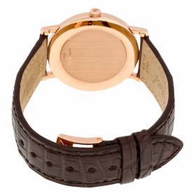 Chopard Classic White Dial Rose Gold Alligator Leather Ladies Watch 163154-5001