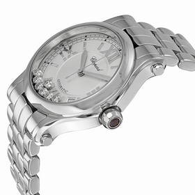 Chopard Happy Sport Automatic Silver Dial Stainless Steel Watch 278559-3002