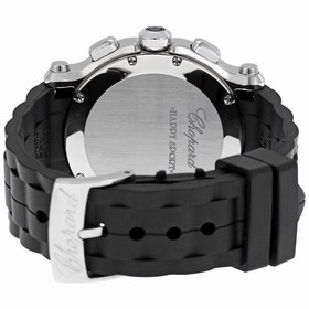 Chopard Happy Sport Black Dial Chronograph Mens Watch 288499-3011