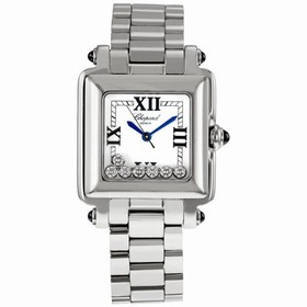 Chopard Happy Sport Diamond Steel Ladies Watch 278349-3006