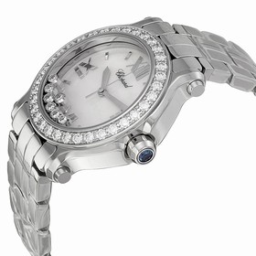 Chopard Happy Sport II Mother of Pearl Stainless Steel Ladies Watch 278477-3009