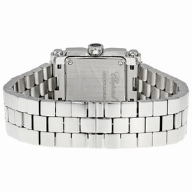 Chopard Happy Sport Square Steel Diamond Ladies Watch 278516-3002