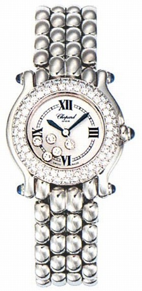 Chopard Happy Sport Stainless Steel Ladies Watch 27/8294-23