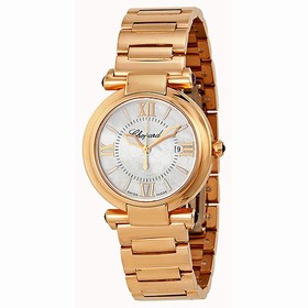 Chopard Imperiale Mother of Pearl Dial 18 kt Rose Gold Ladies Watch 384238-5002