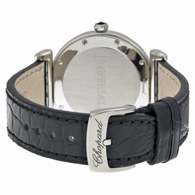 Chopard Imperiale Mother of Pearl Dial Black Leather Strap Ladies Watch 388532-6001